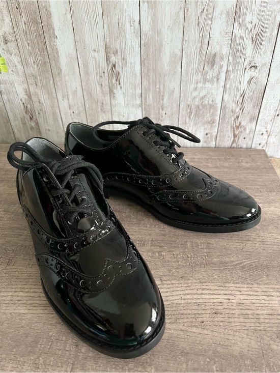 Vionic Shoes - Vionic Hadley Black Patent Wingtip Oxfords Brogue Preppy Classic Women’s 7.5